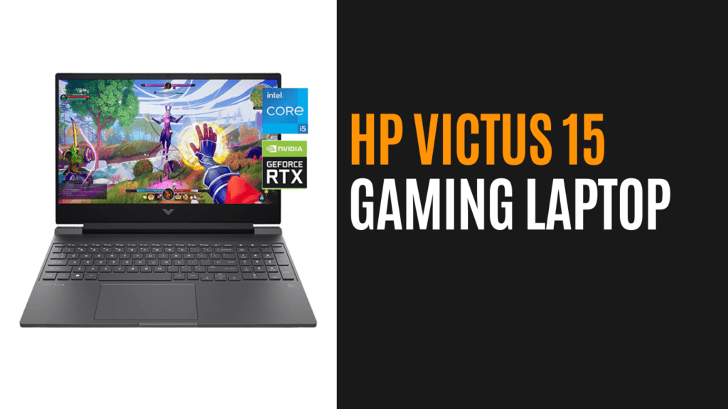 Image with HP Victus 15 Best Budget Gaming Laptop under 700$ written on