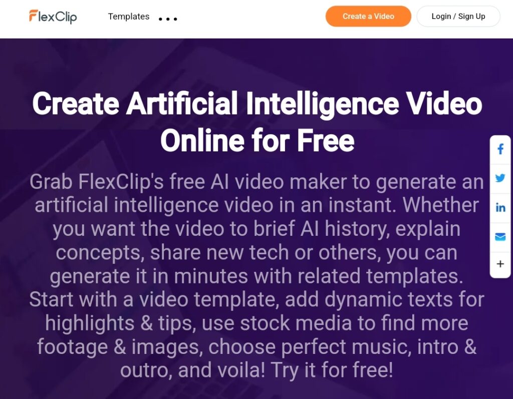 Image of Flex Clip Website